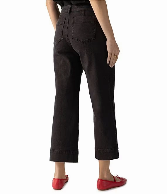 Cool Fabric Sanctuary The Marine Standard Rise Jeans in Obsidian