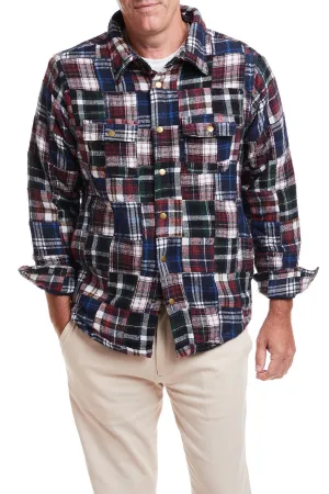 Timeless Cut Ergonomic Cut Shacket Colorado Flannel Patch Madras