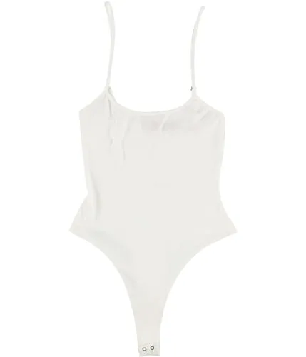 N:Philanthropy Womens Solid Bodysuit Jumpsuit
