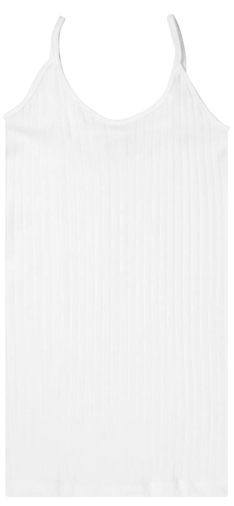 NPS Strap Top Solid Color, White