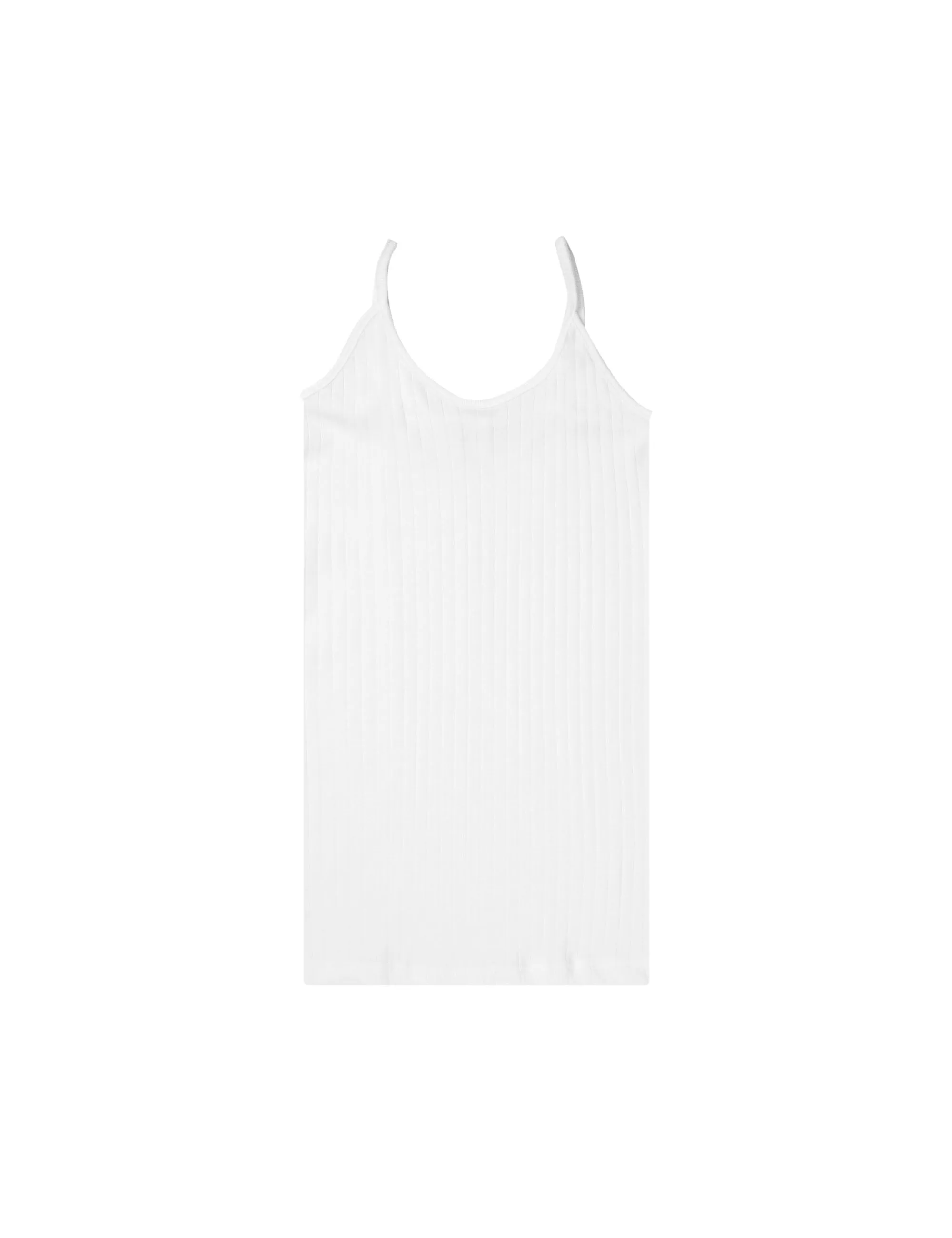 NPS Strap Top Solid Color, White