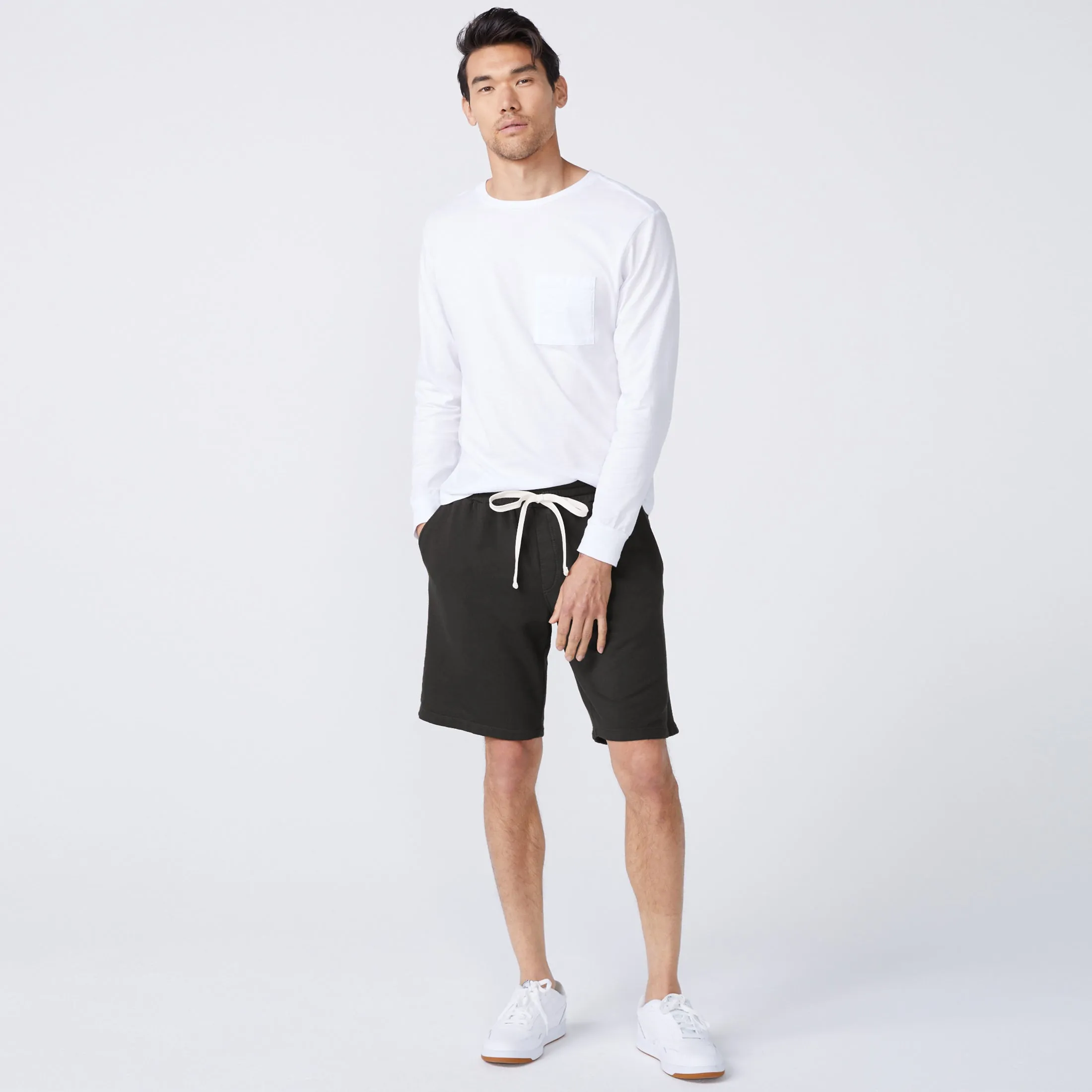 Durable Reinforced Elbow Patches Supersoft Fleece Shorts