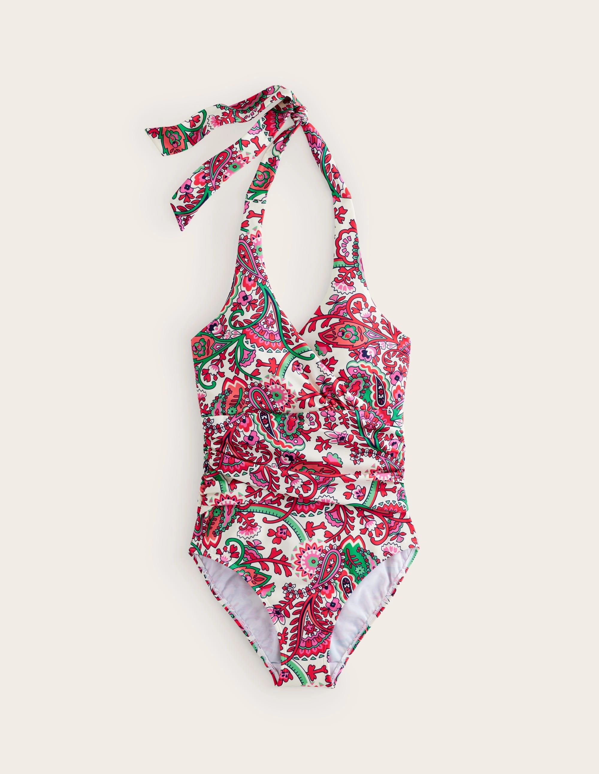 Levanzo Halter Swimsuit-Multi, Fantastical Ultra Light Quick Drying
