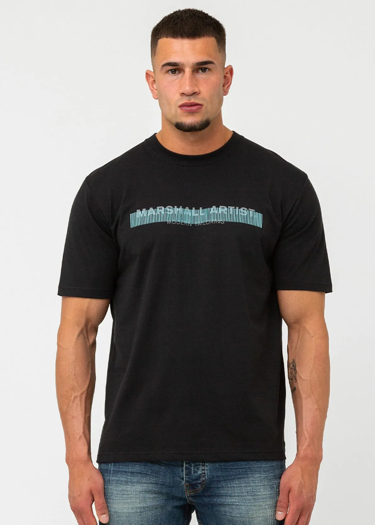 Optica graphic t-shirt - black