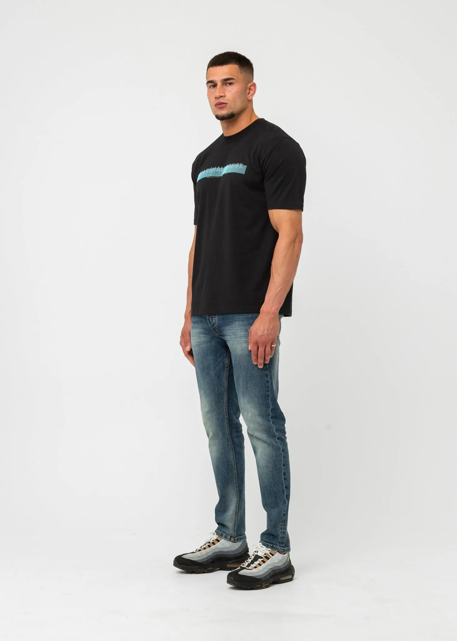 Optica graphic t-shirt - black