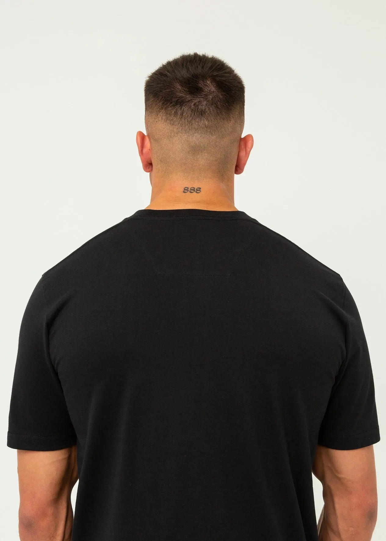 Optica graphic t-shirt - black