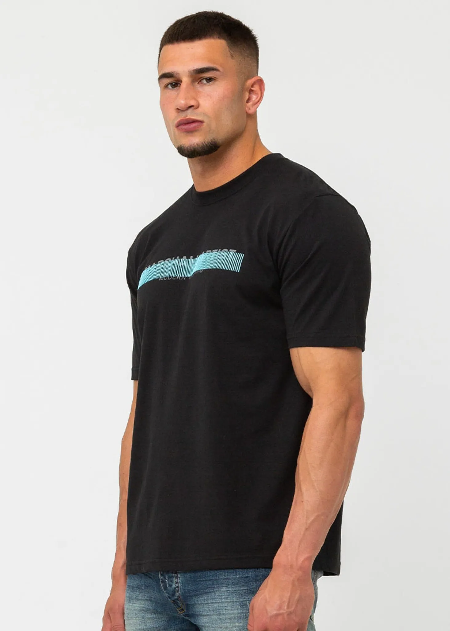 Optica graphic t-shirt - black