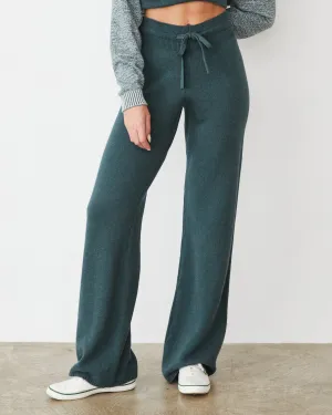 Organic Cotton Cashmere Relaxed Pant Zero Waste Cut Pattern Stain Resistant Treatment