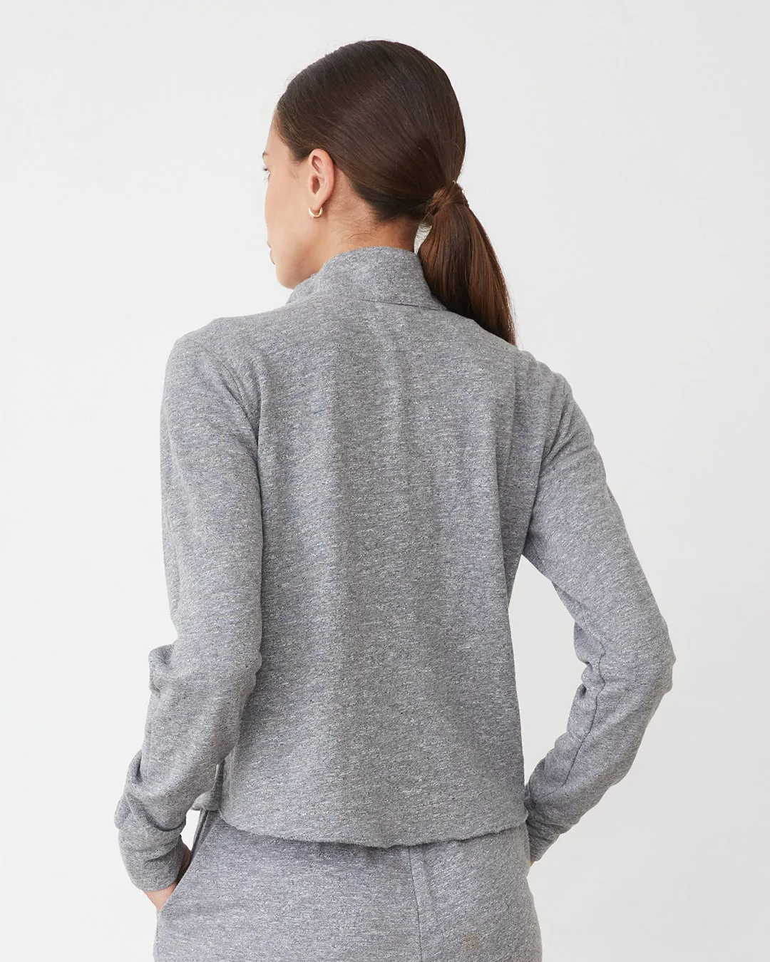 Original Fleece Half Zip Sweatshirt Contemporary Fit Timeless Fit