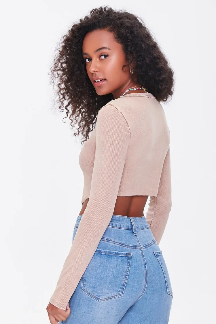 Outdoor Wilderness Graphic Crop Top