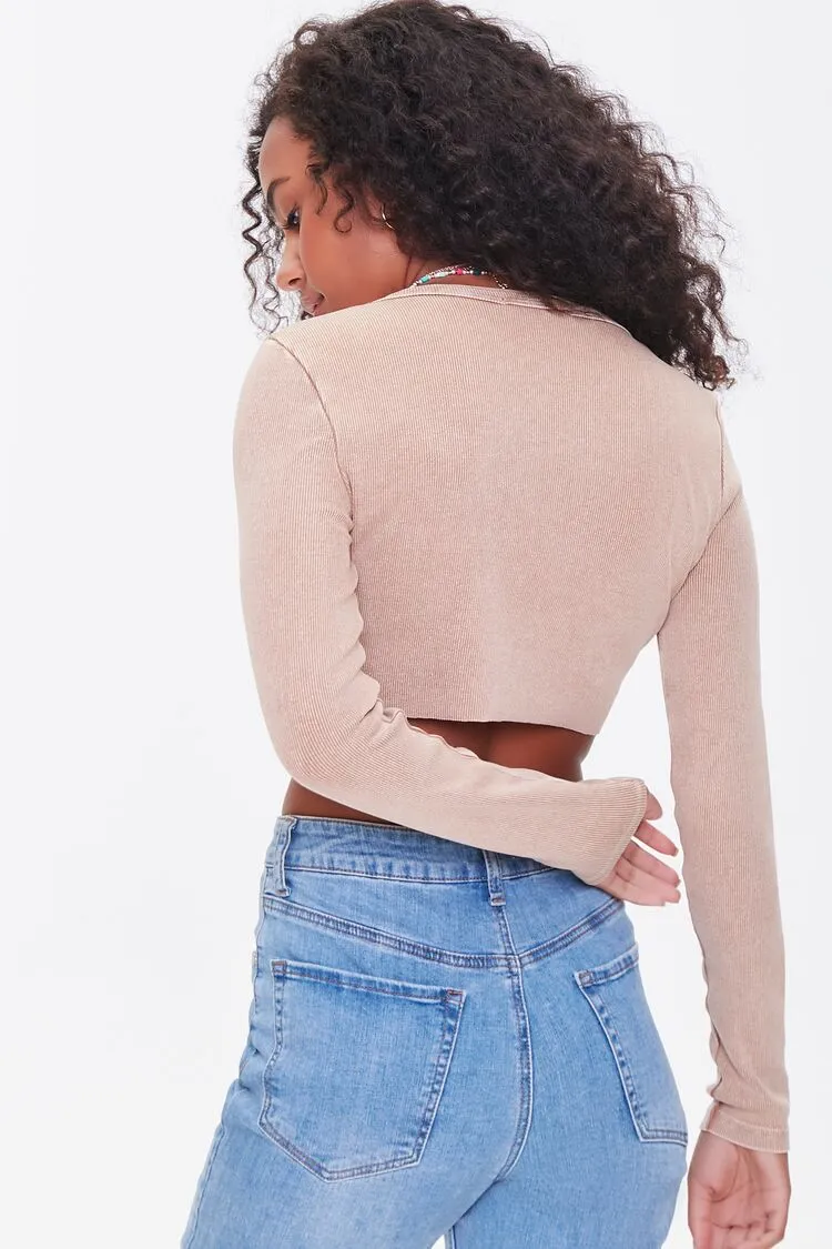 Outdoor Wilderness Graphic Crop Top