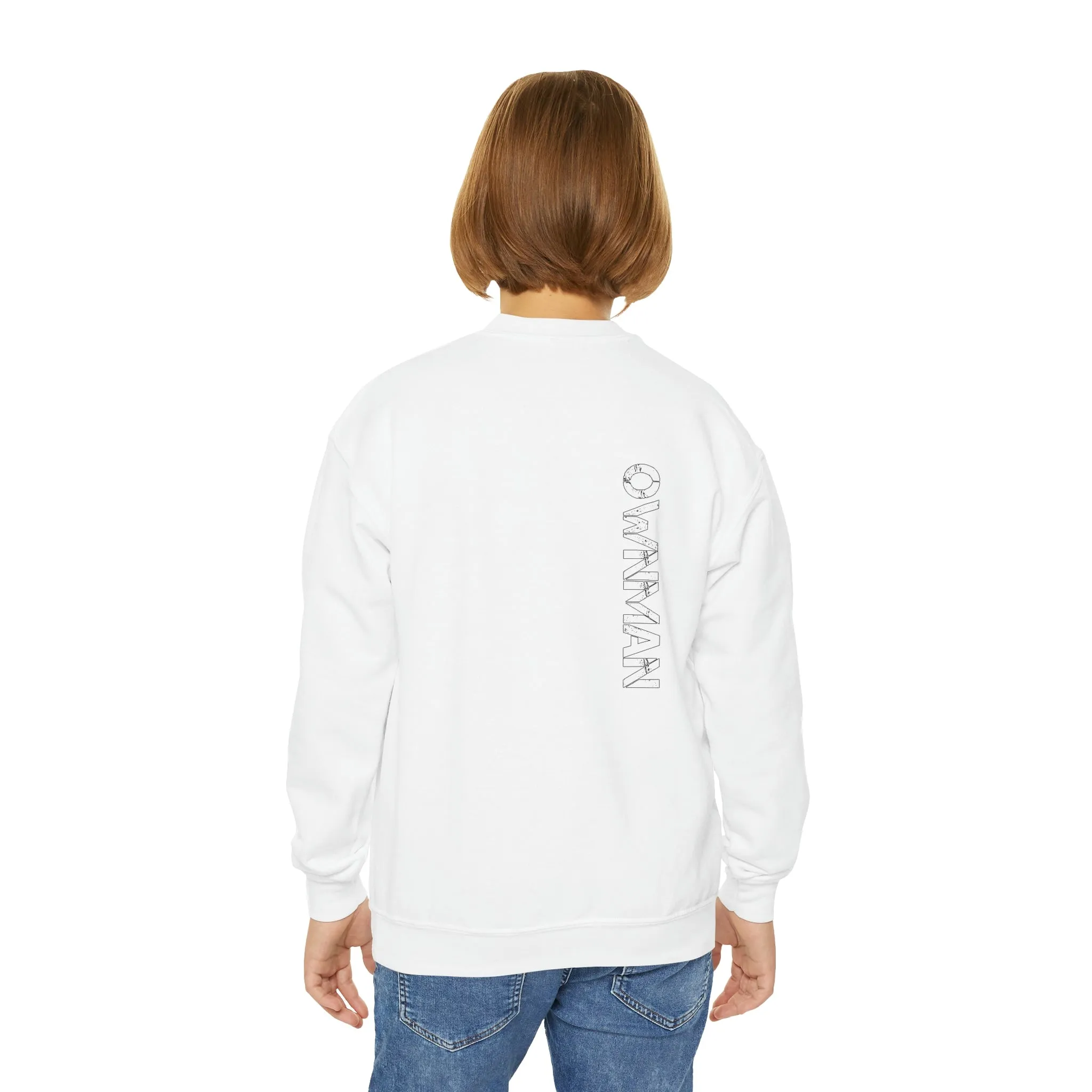 OWN MAN Youth Crewneck Sweatshirt