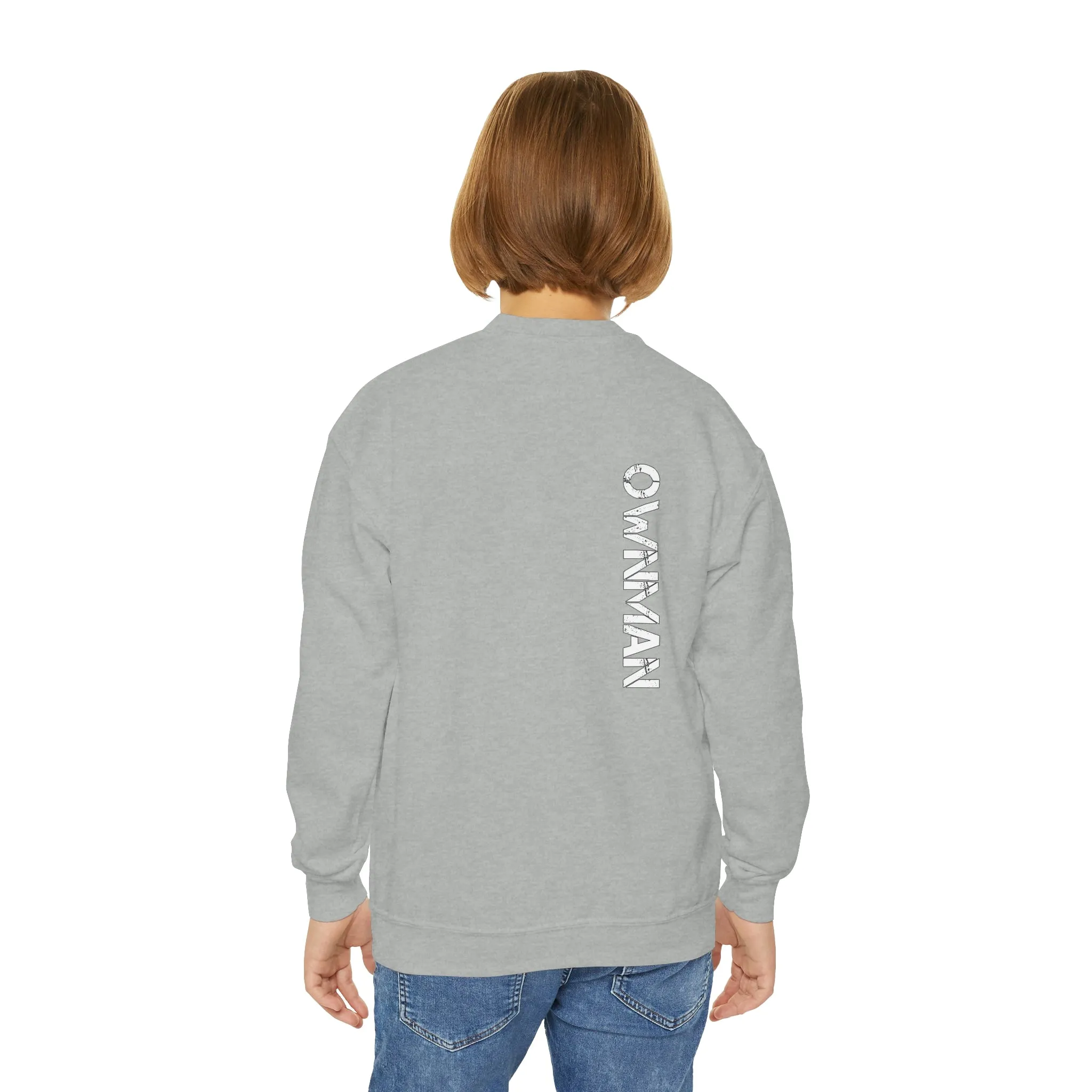 OWN MAN Youth Crewneck Sweatshirt