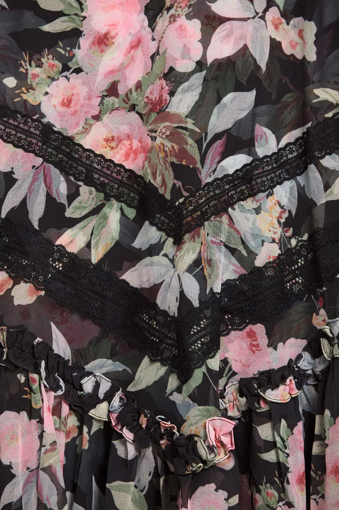 Paradise Garden Sonata Georgette Ballerina Dress Trend Texture