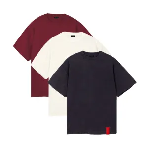 PARTCH Must Oversized Tee Cotton 3 Pack