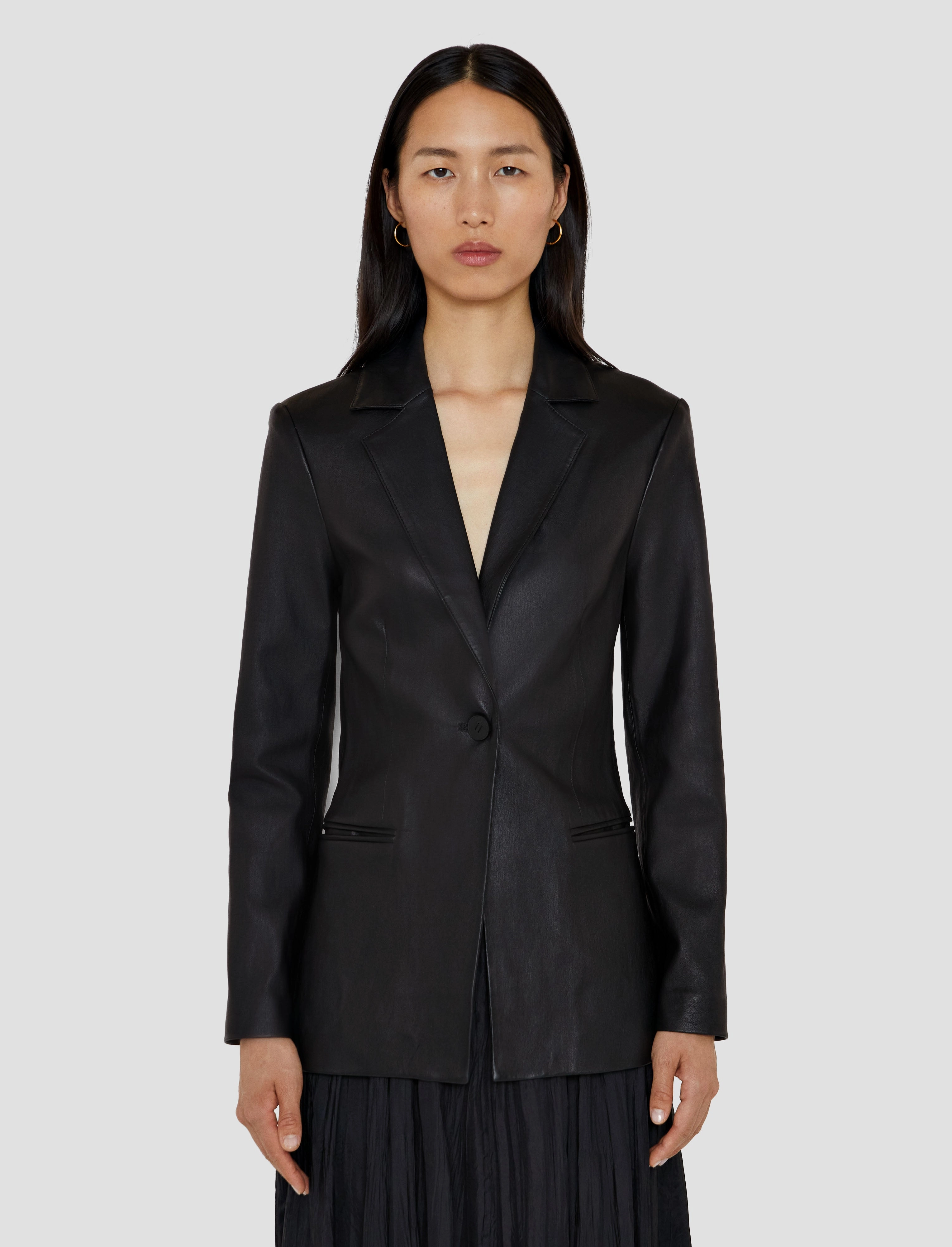 Pascal Leather Stretch Jacket Touch