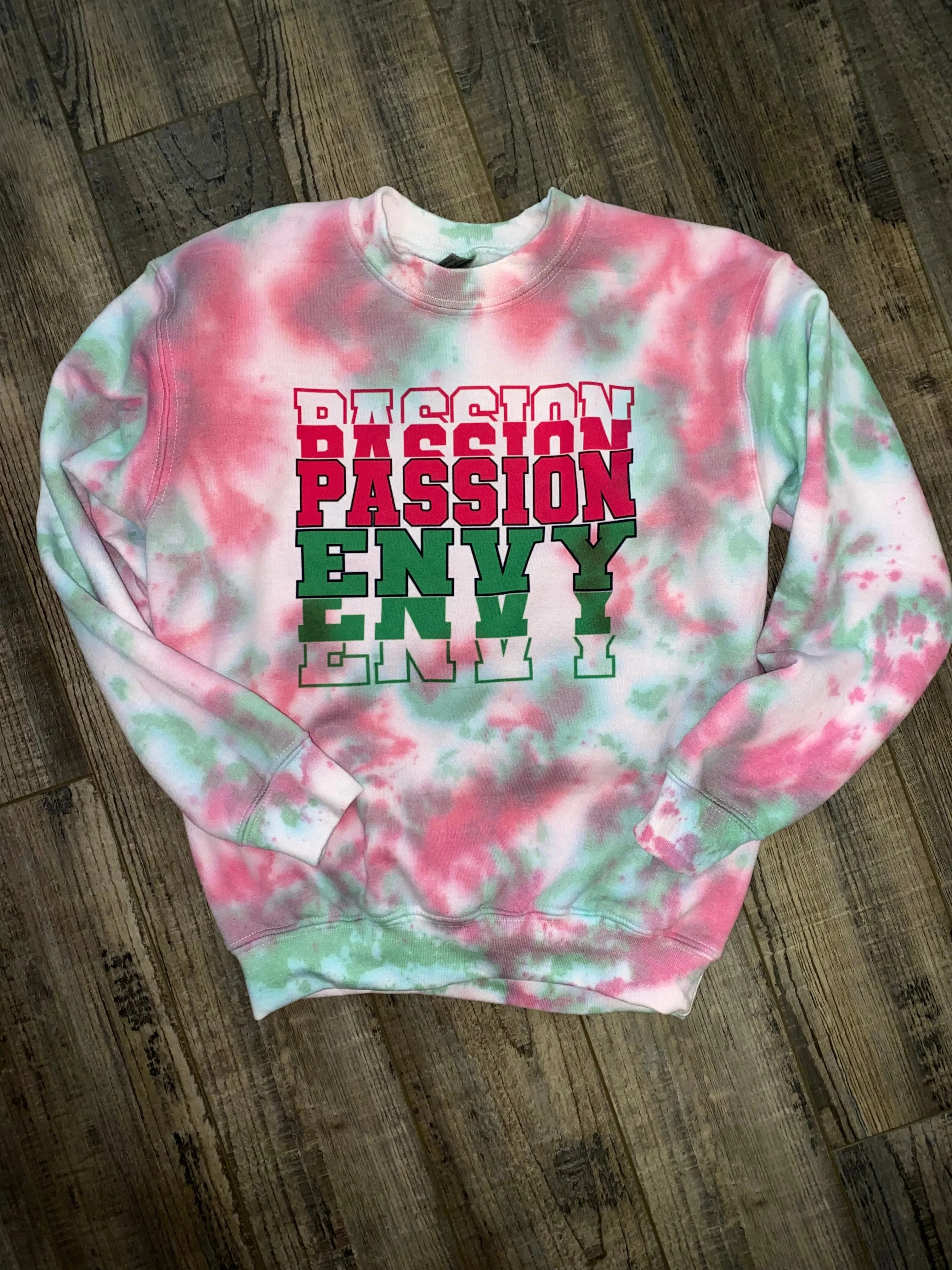 Passion/Envy Dyed Sweatshirt (youth & adult)