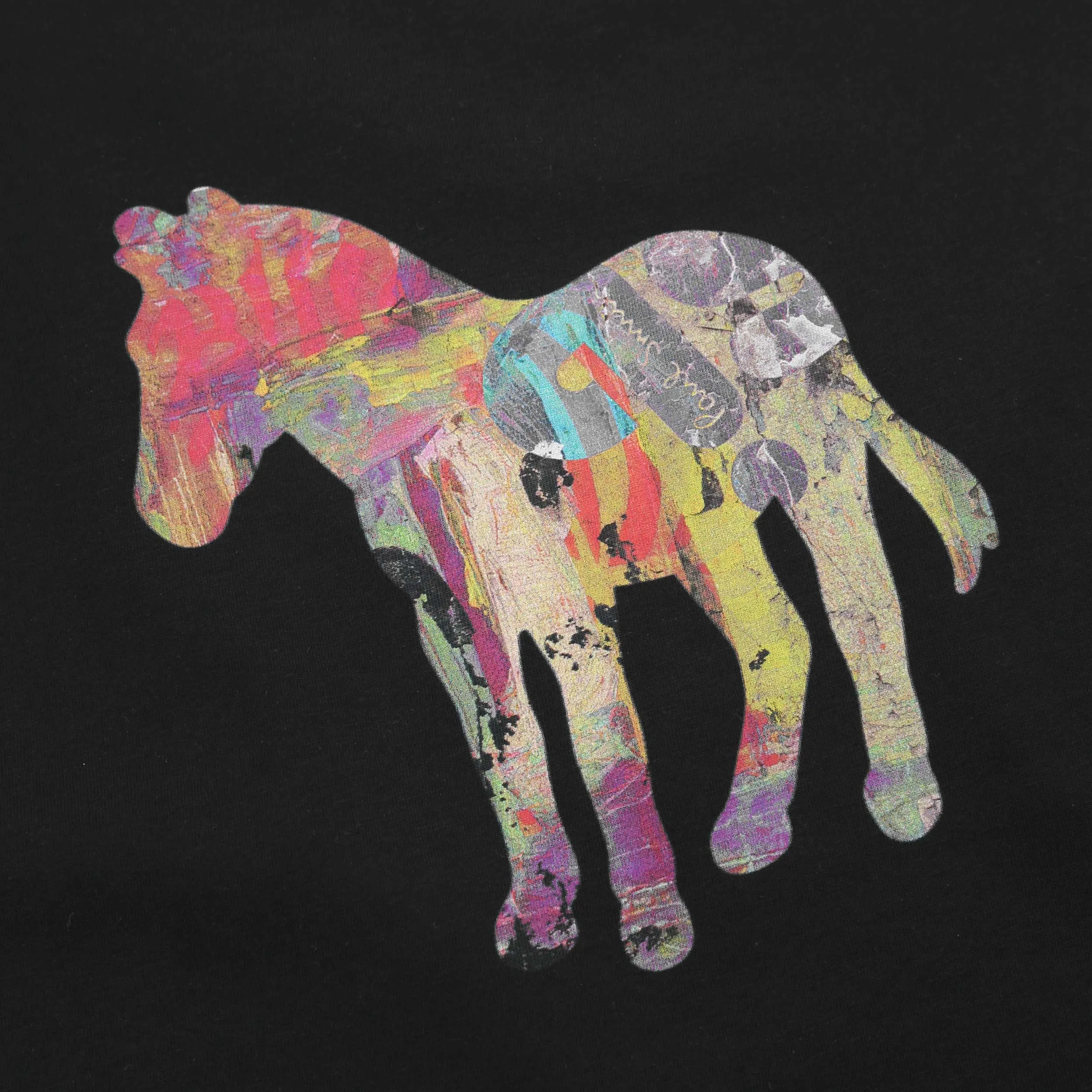 Paul Smith Zebra Craft T-Shirt in Black