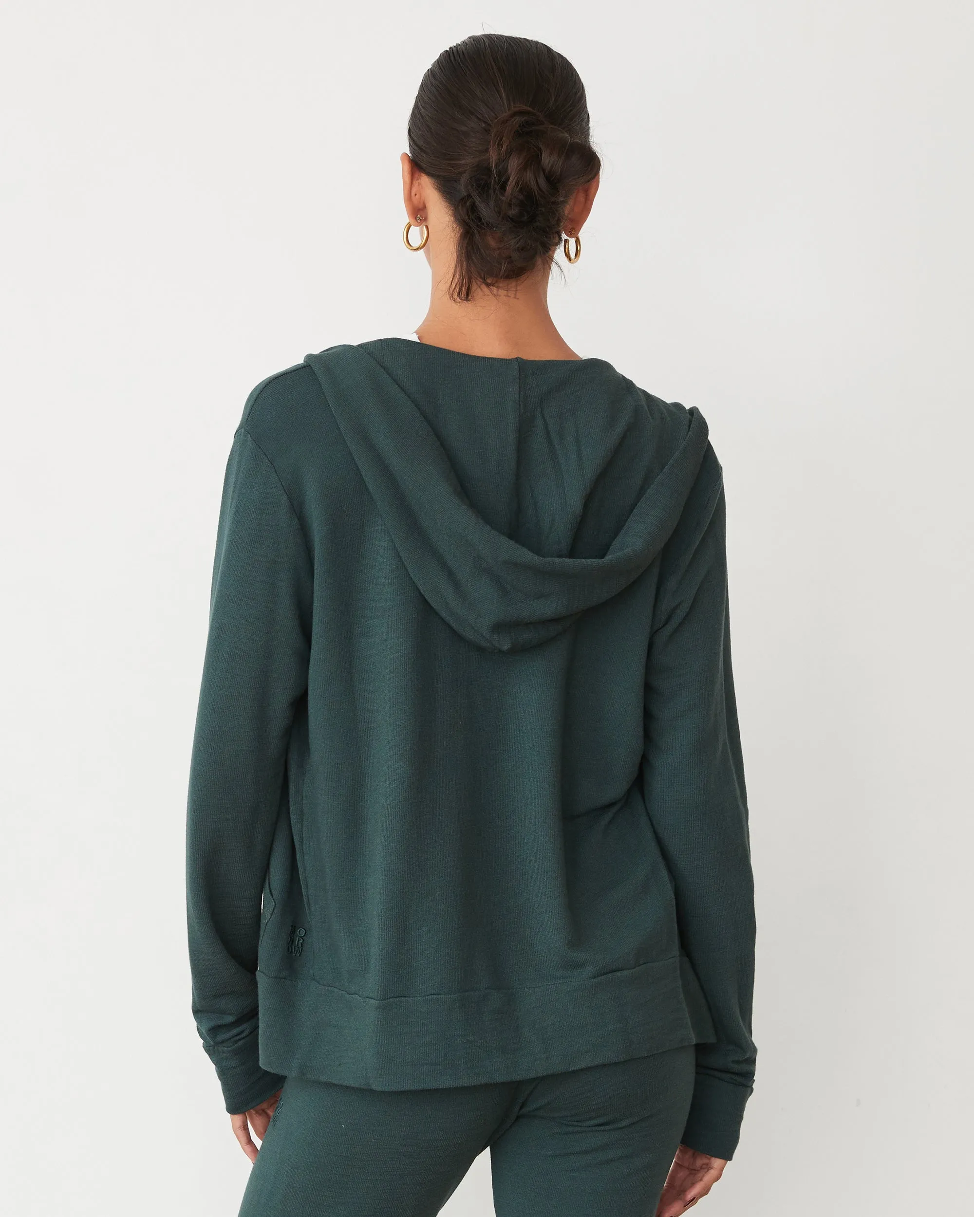 Supersoft Zip Up Hoody Texture Style