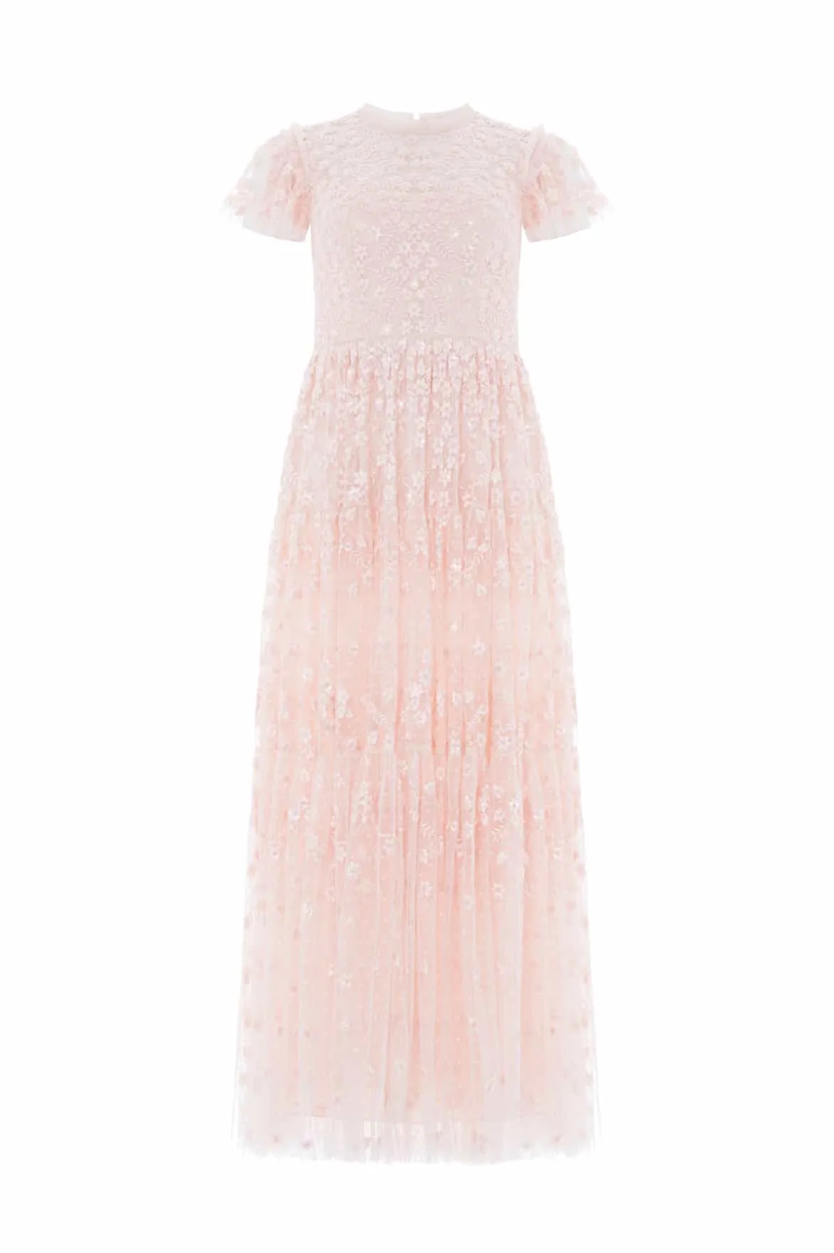 Clover Short Sleeve Ankle Gown UVProtectiveLayer