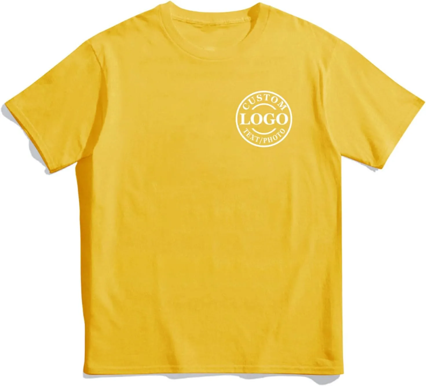 Personalized Tshirts Custom T Shirts for Men Women Design with Logo Image Text Cotton T-Shirts Front&Back