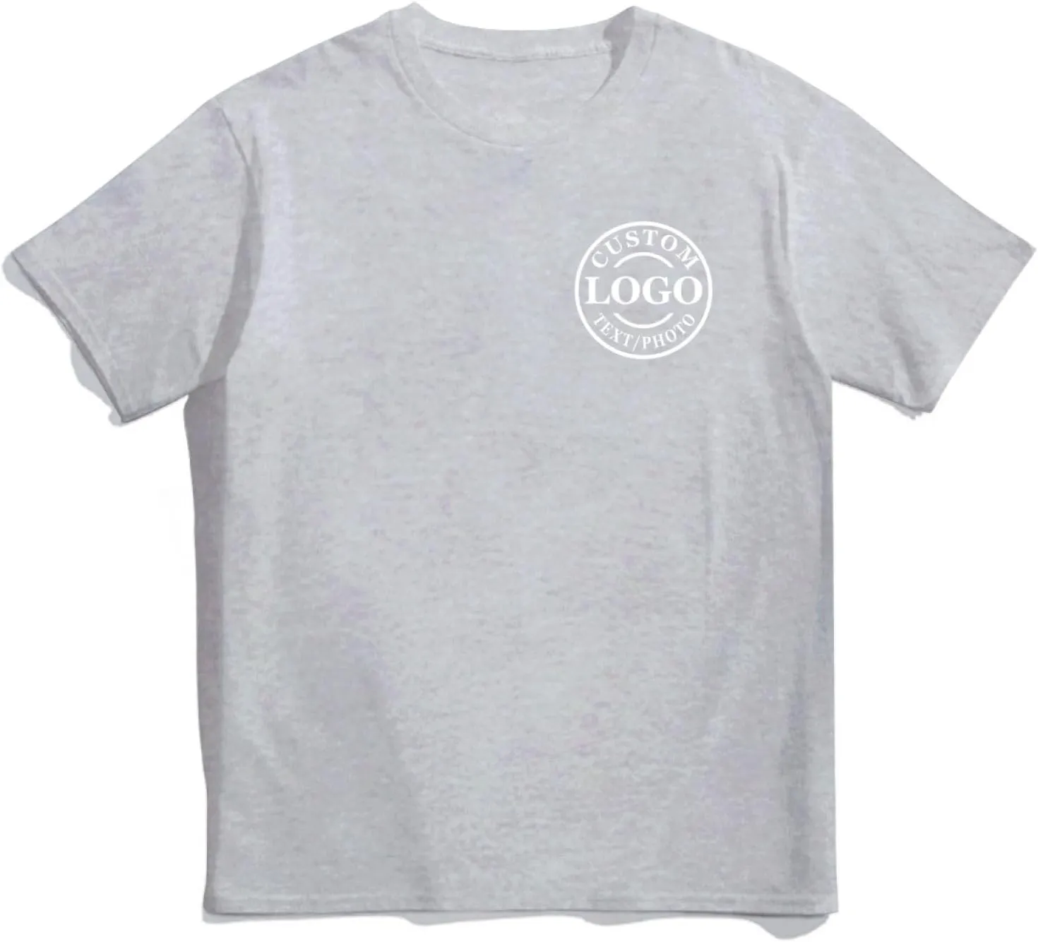 Personalized Tshirts Custom T Shirts for Men Women Design with Logo Image Text Cotton T-Shirts Front&Back