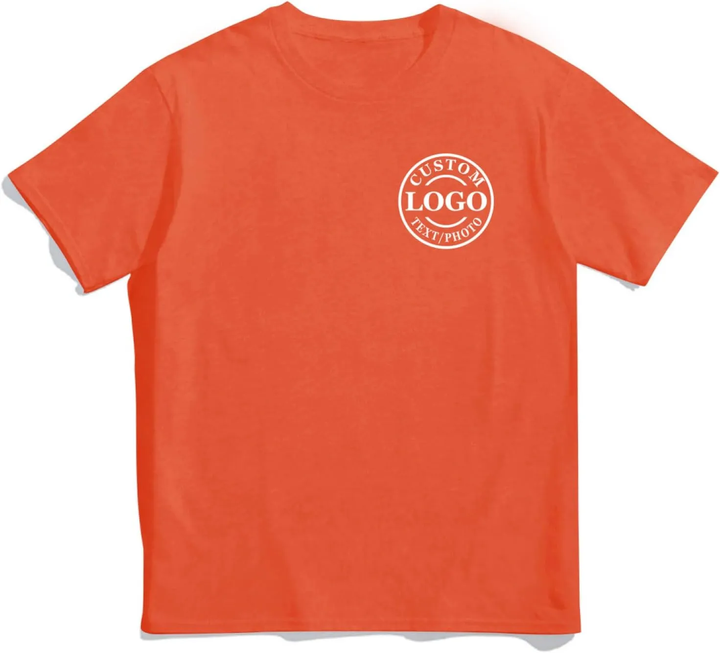 Personalized Tshirts Custom T Shirts for Men Women Design with Logo Image Text Cotton T-Shirts Front&Back