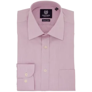 Pink Microcheck Business Shirt