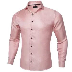 Pink Plaid Dress Shirt