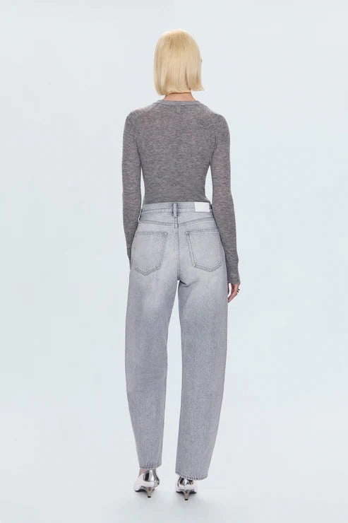 Pistola Wes High Rise Barrel Jean in Enigma Affordable Unisex Wear