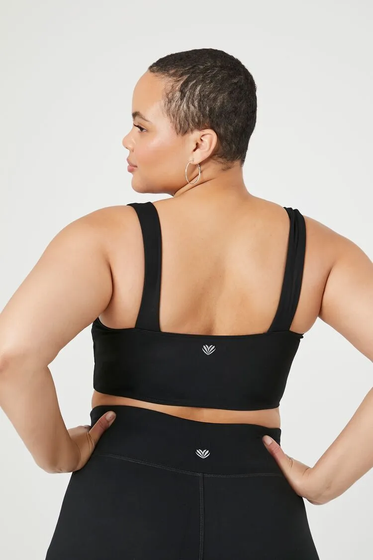 Plus Size Seamed Sports Bra
