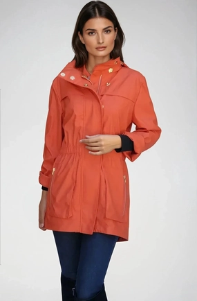 Softshell Material Spread Anna Jacket Hermes Orange