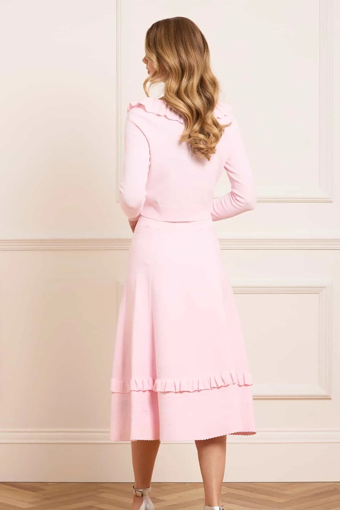 Pointelle Trim Knit Skirt Design innovation Hemp Blend