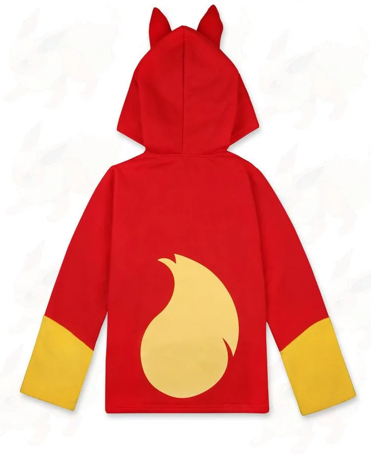 Pokemon Eevee Evolution Jacket Hoodie