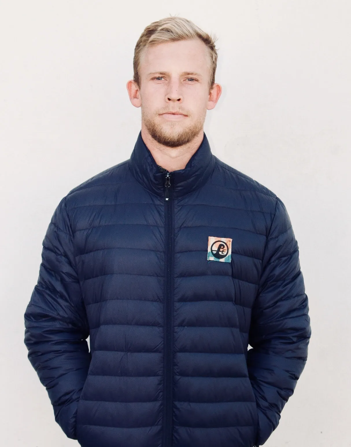 Poseidon Men's Get Down Jacket - Dark Blue