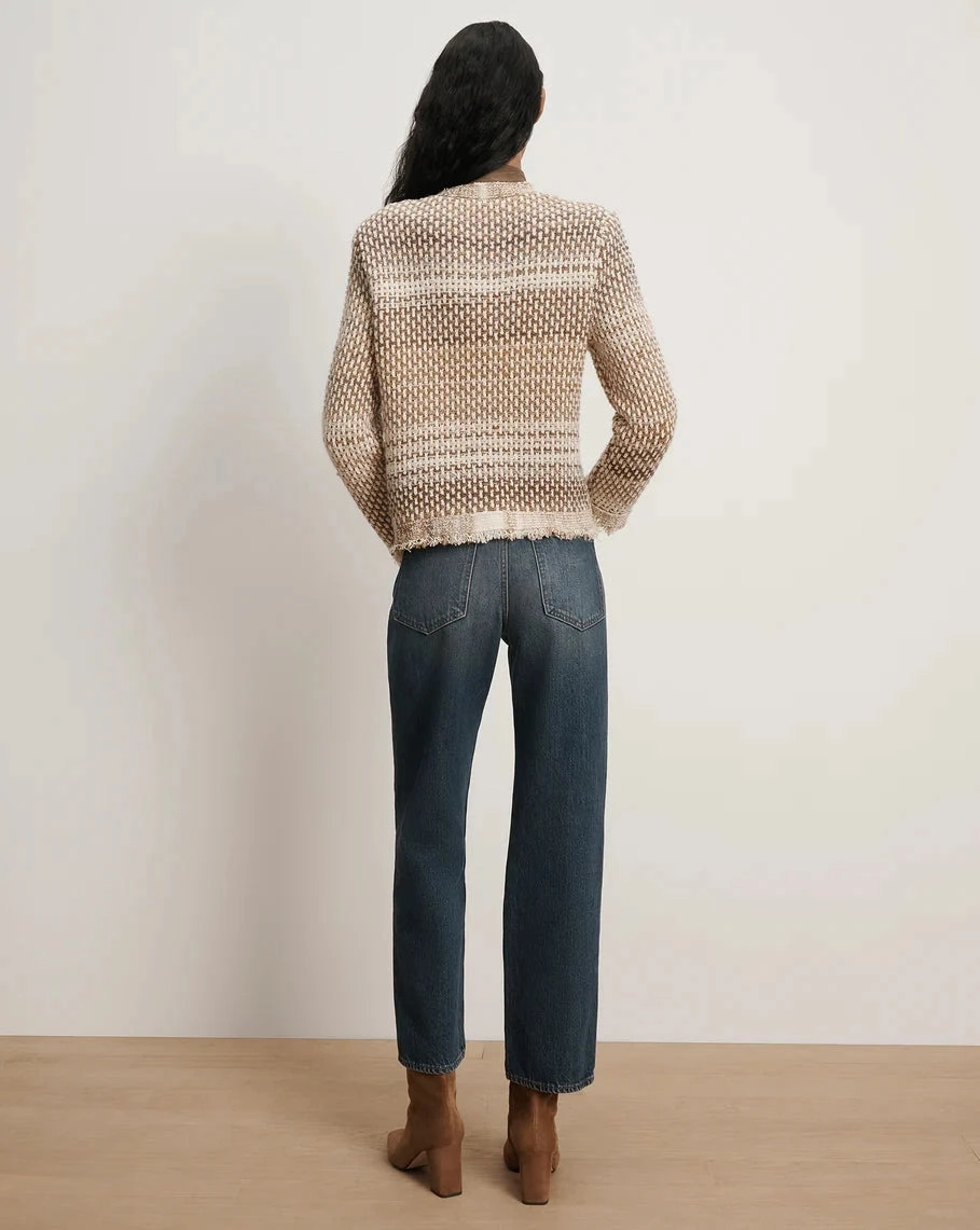 Sariyah Knit Jacket Desert Khaki Multi Appreciate