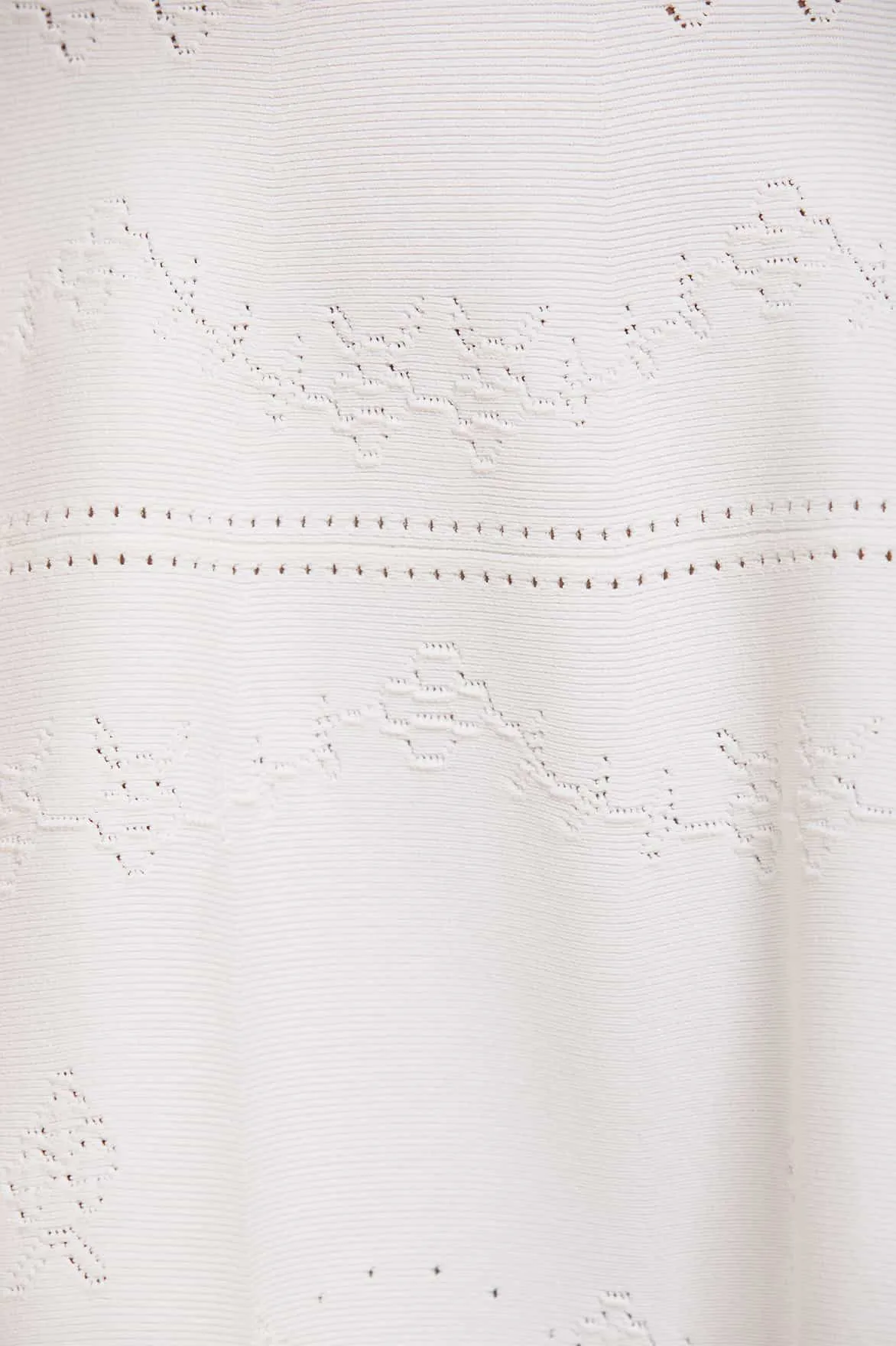 Pretty Pointelle Knit Gown Versatile Layers Relax Motion