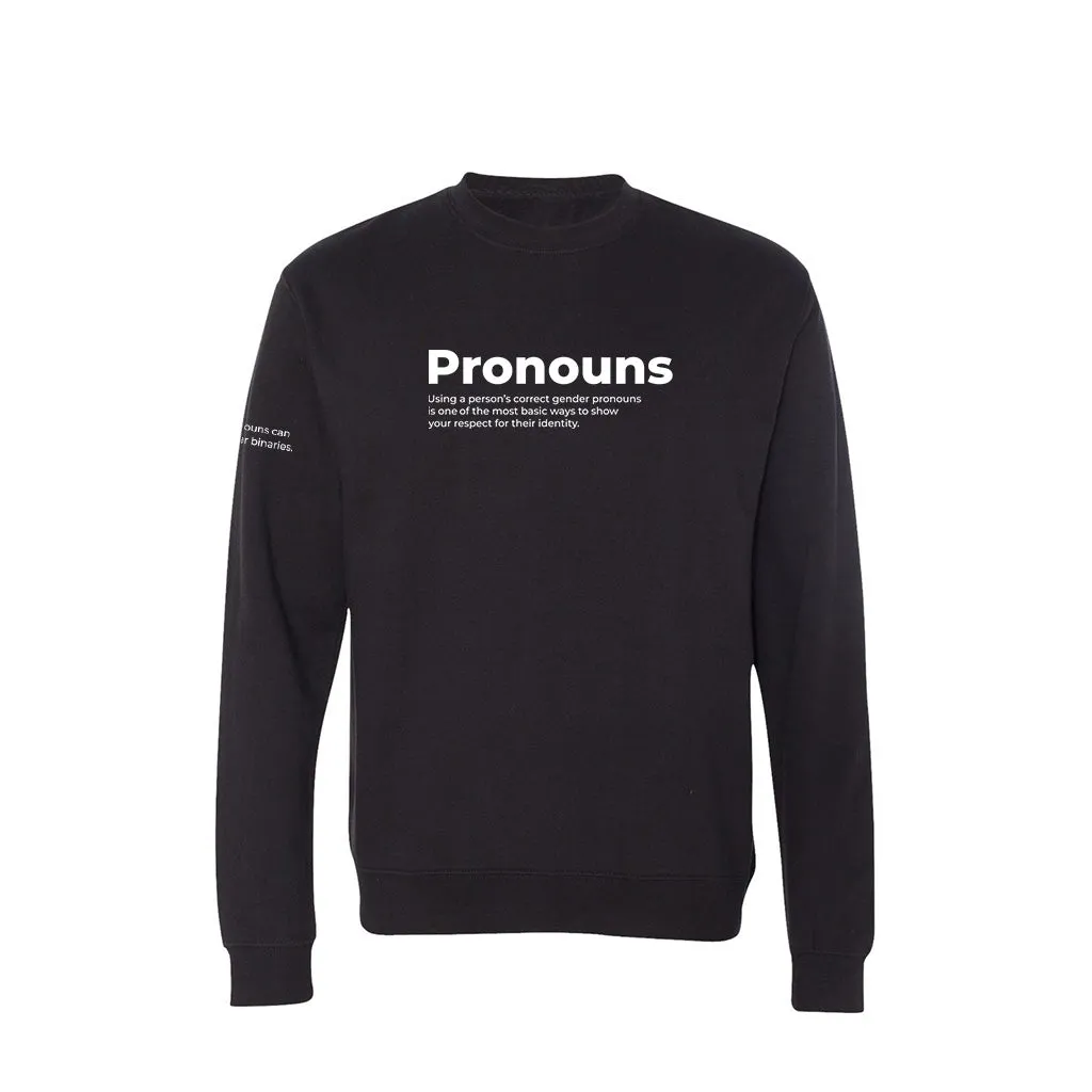 Pronouns Crewneck