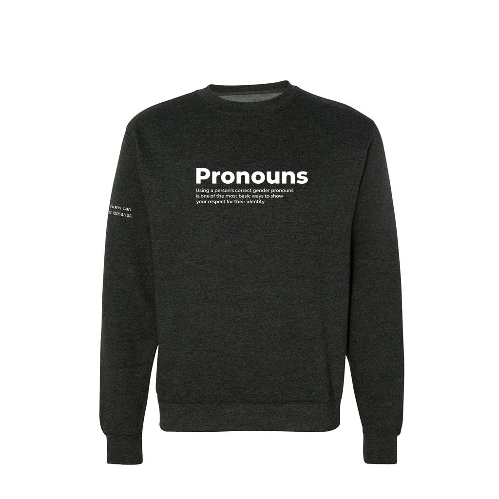 Pronouns Crewneck