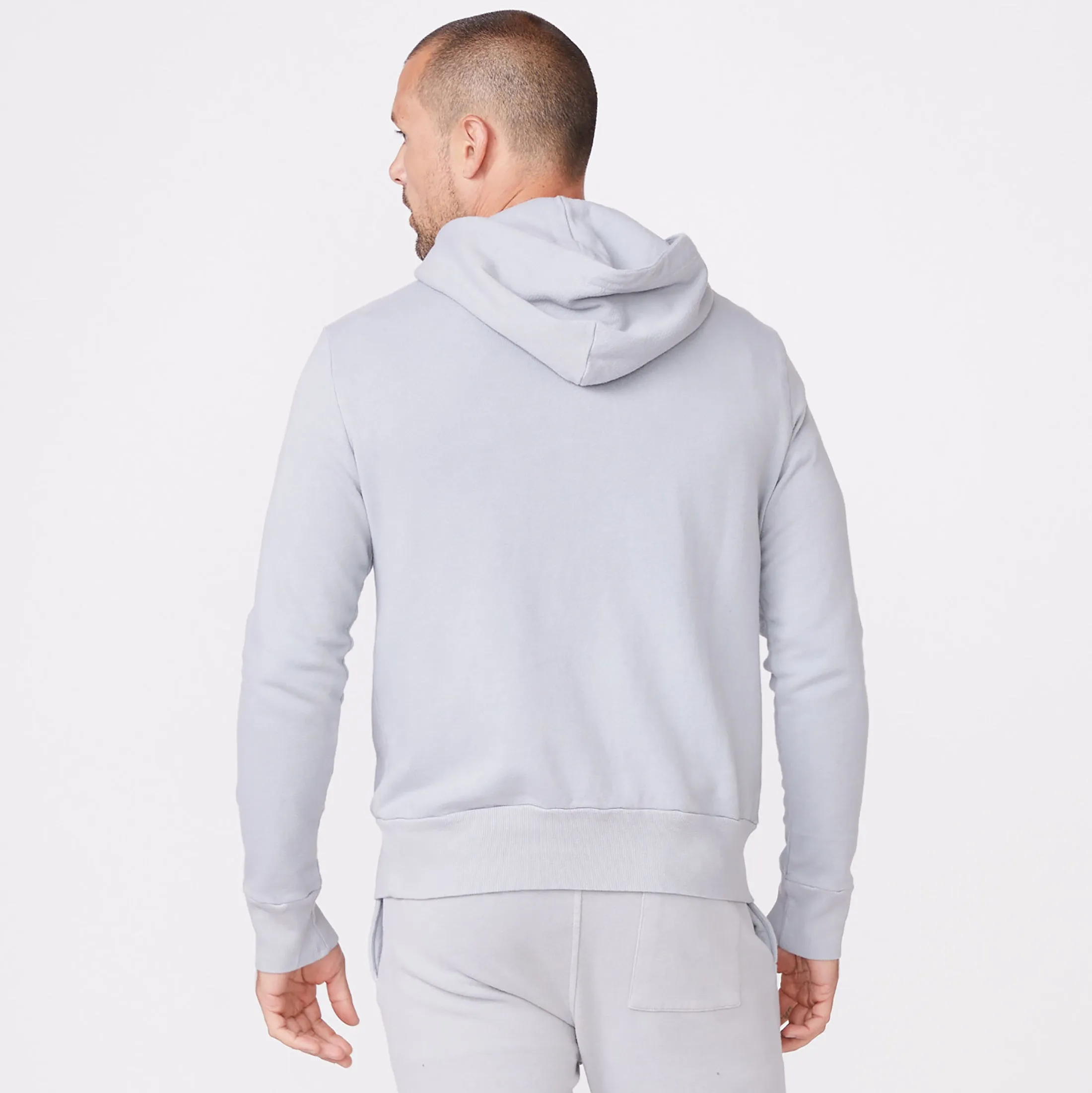 Pullover Hoody Hydrophobic Threadwork