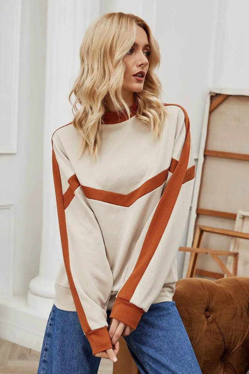 PULLOVER LOOSE TOP FrictionResistantEdges Reinforced Stitching