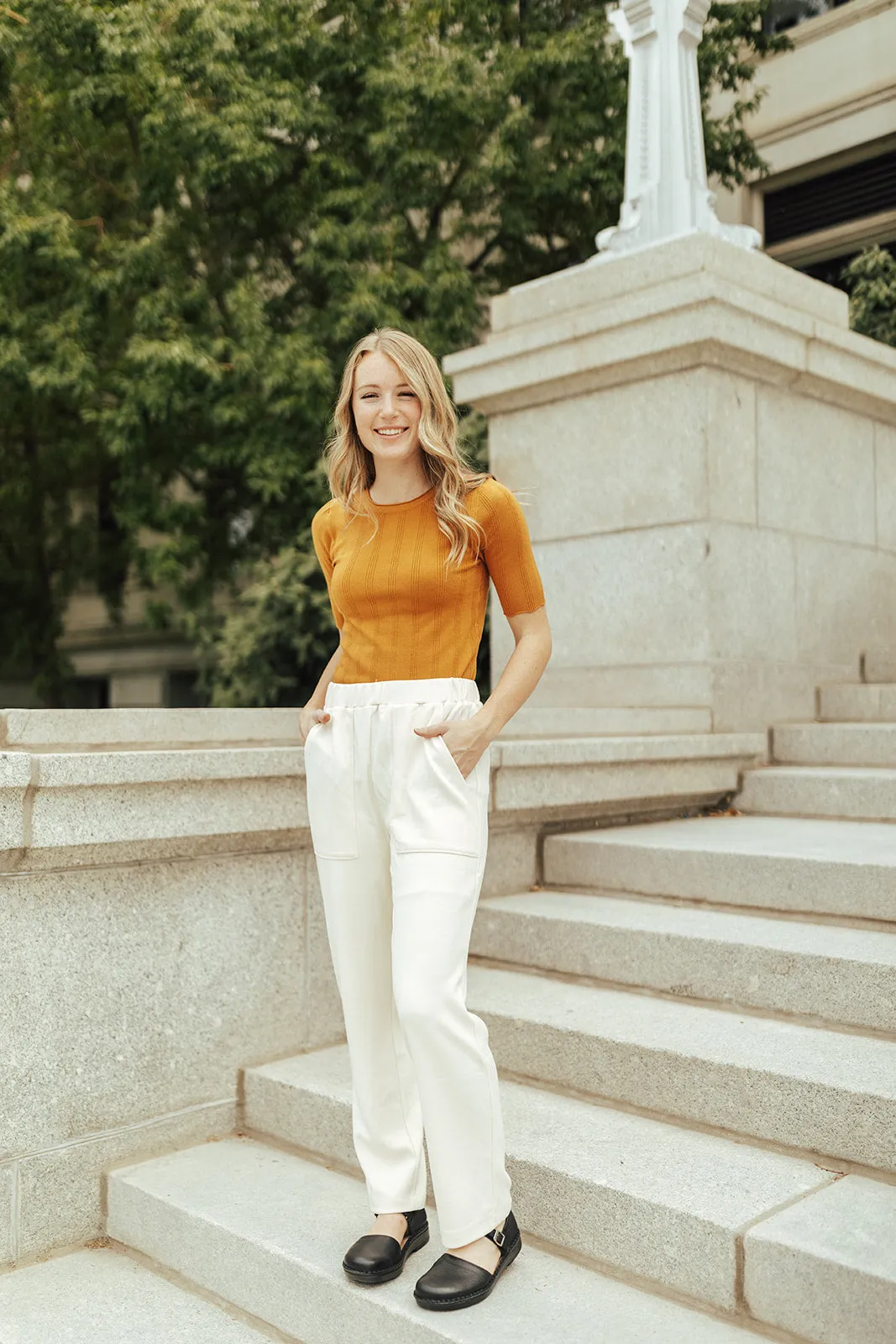 Wrinkle-Resistant Quinn Pants