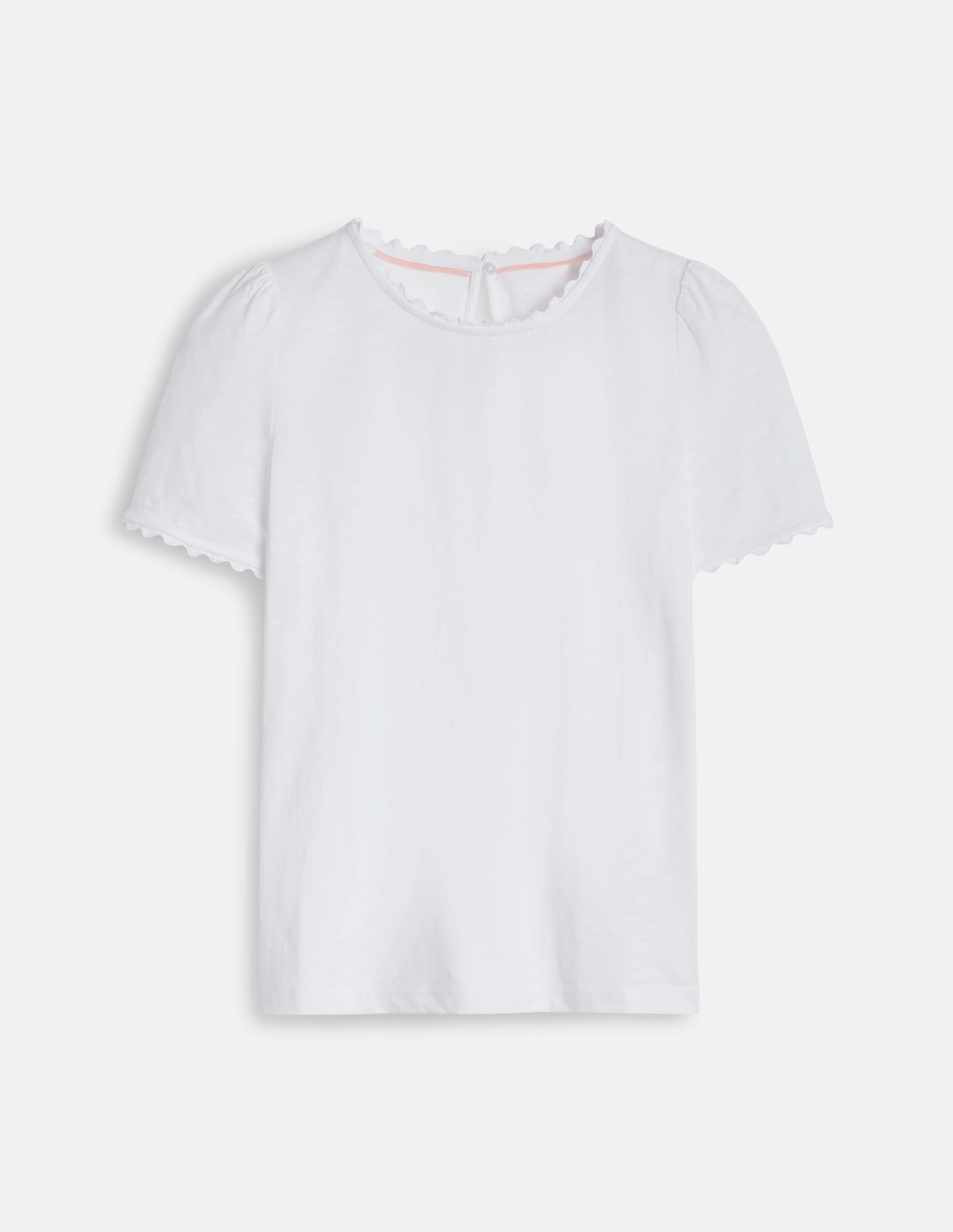 Ali Ricrac T-shirt-White BreathableMeshPanels