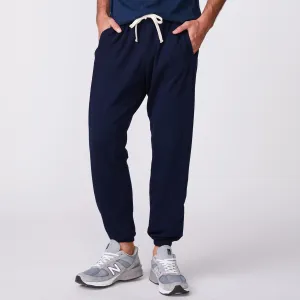 Slim Silhouette Tagless Neckline Design Lounge Sweats