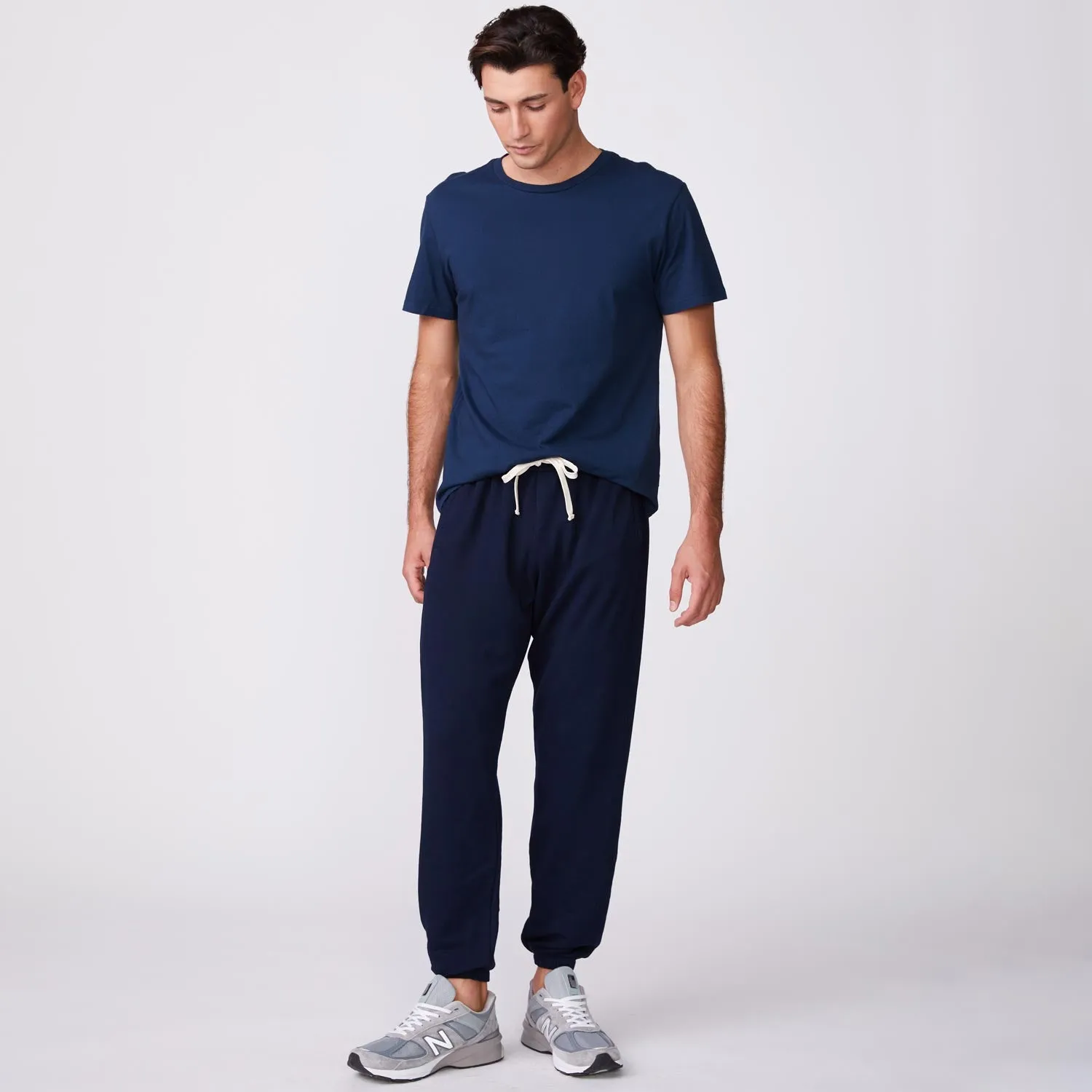 Lounge Sweats Minimalist Collar Light Fabric