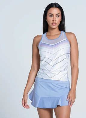 Lavender Love Tie Back Tank Snag Proof Weave