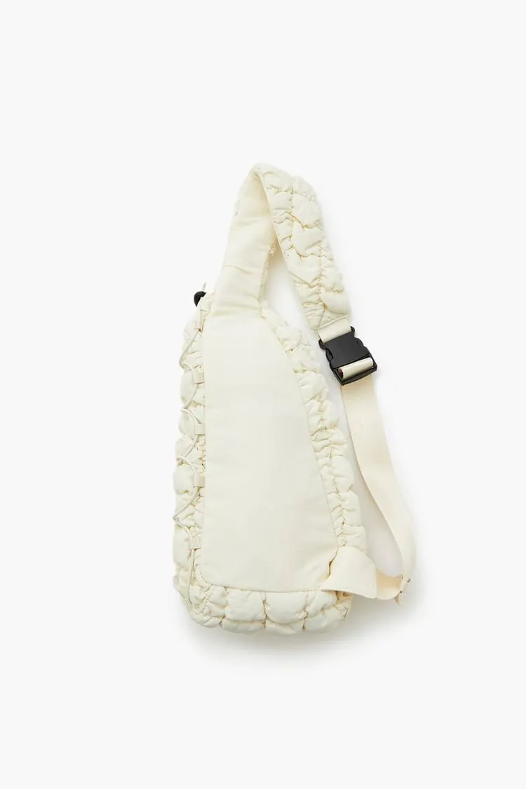 Quilted Nylon Sling Bag