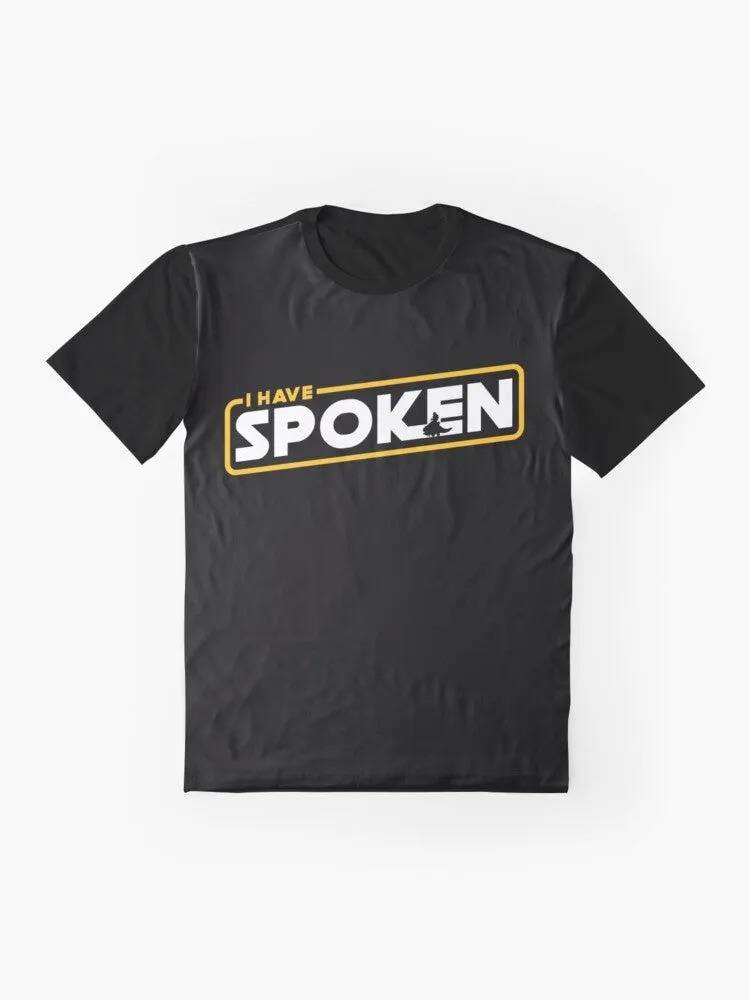 "I Have Spoken" The Mandalorian Graphic T-Shirt
