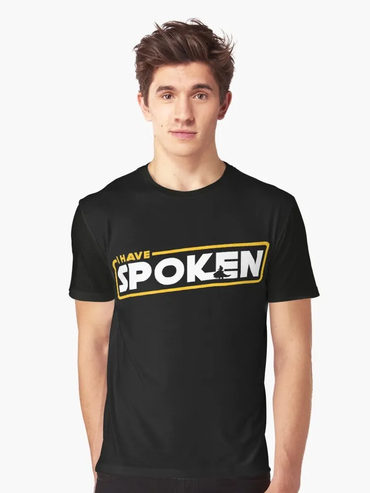 "I Have Spoken" The Mandalorian Graphic T-Shirt