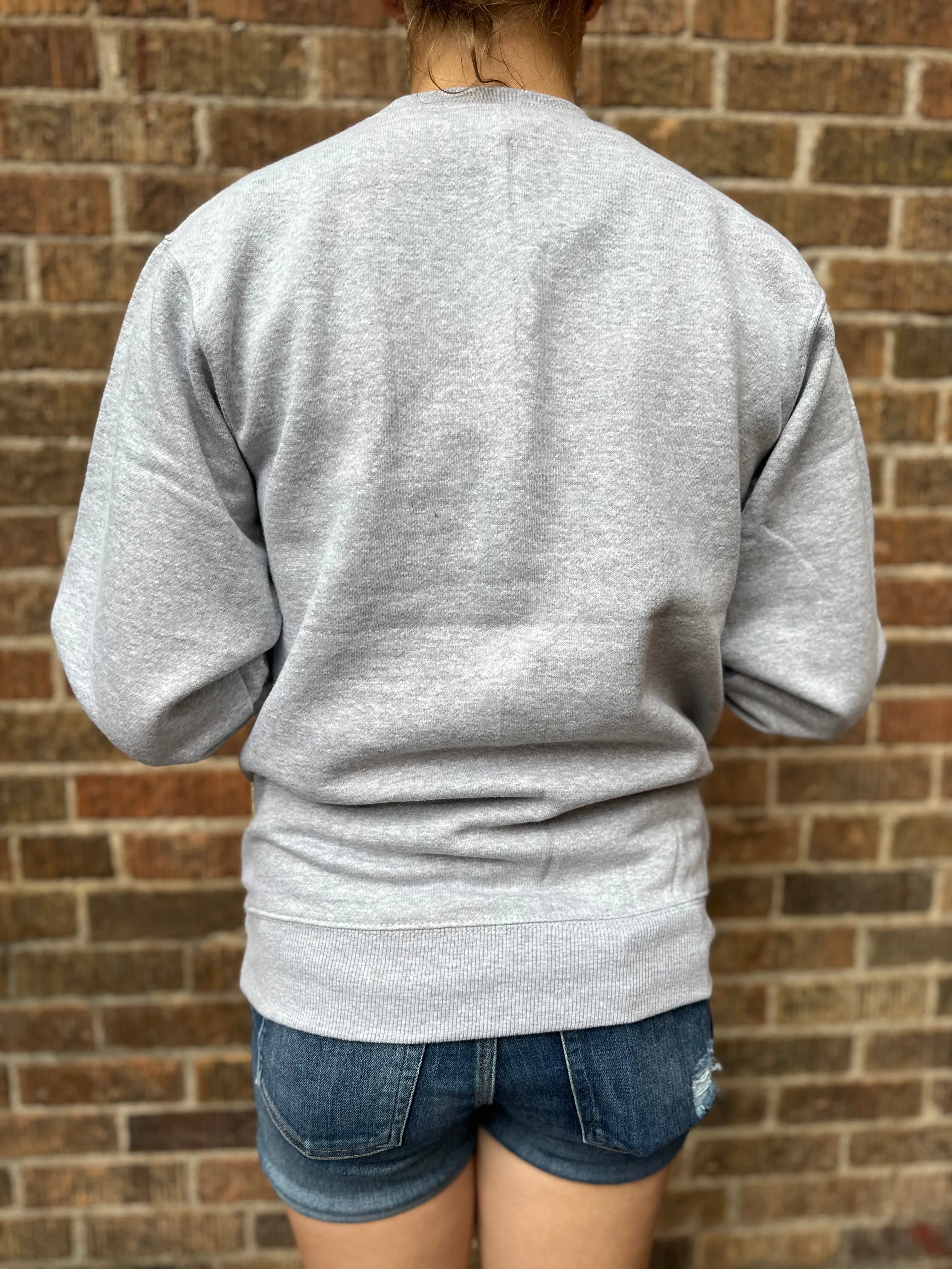 "Modelo" Oversized Graphic Crewneck